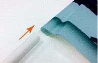 持ち手付ミニフラッグ 袋縫いイメージ